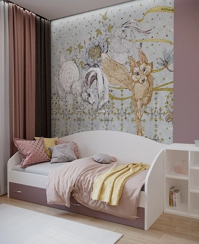 Кровать односпальная с ящиками P902N, 90x190