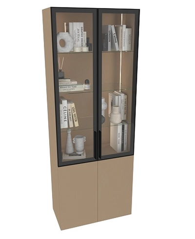 Шкаф двустворчатый с подсветкой R219.1