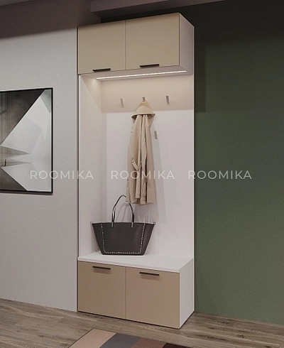 Ниша с крючками с подсветкой L420 L/R