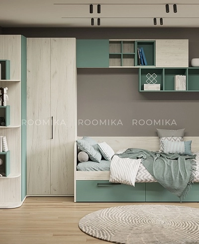 Cтеллаж завершающий глубина 452мм E232 L/R