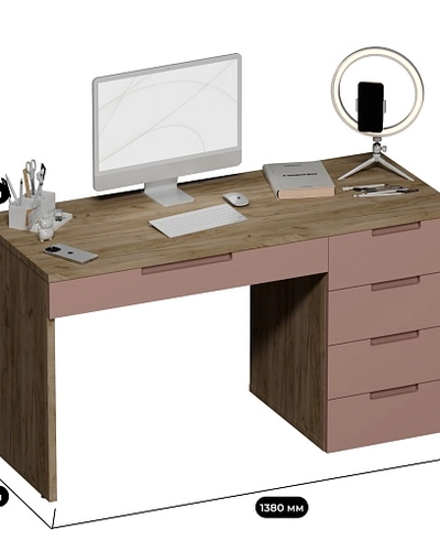 Cтол письменный прямой LE715.1 L/R