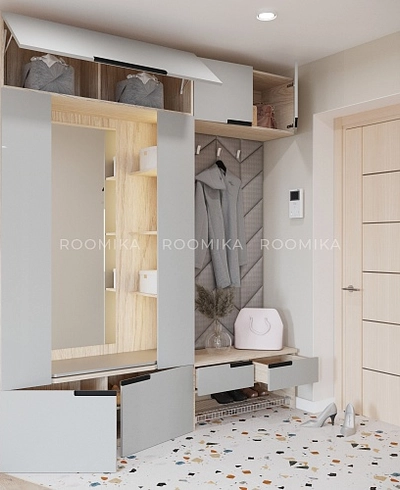 Лацио прихожая фасады в эмали 14