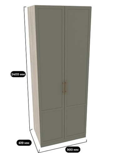 Шкаф двухдверный А210.60-3P