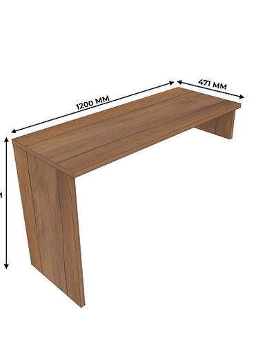 Стол письменный L-712 L/R
