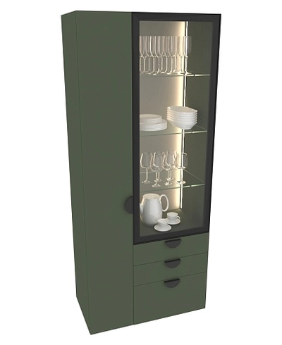 Шкаф с подсветкой R253