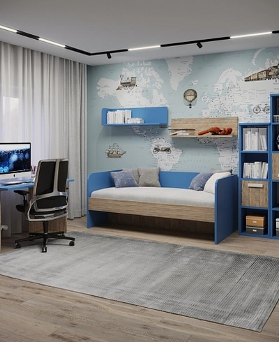 Фасад для сквозных стеллажей E080