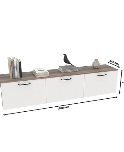 Тумба навесная, 3 ящика R518