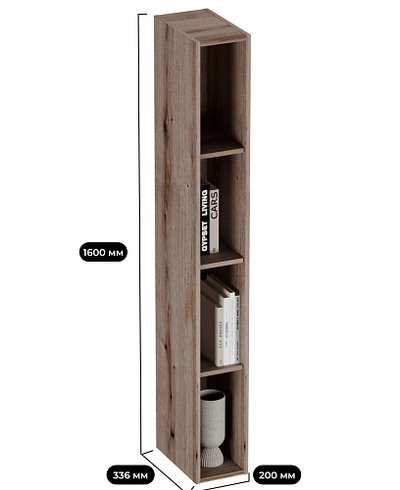 Стеллаж навесной R331