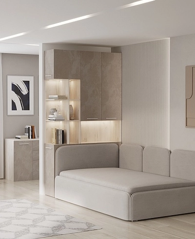 Шкаф с нишей с подсветкой LG212.3