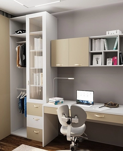 Рабочая зона со шкафом Лацио