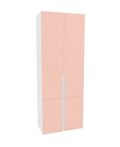 Шкаф книжный, фасады в эмали LE214