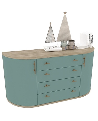 Комод радиусный на 1600 мм P746