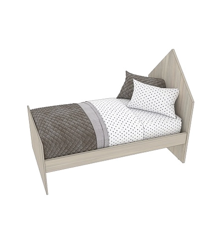 Кровать односпальная L901.6, 80x160