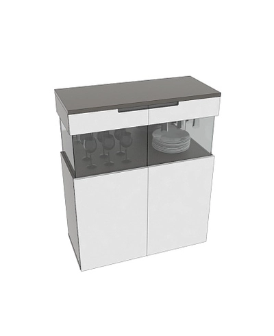 Винный шкаф, фасады в эмали LE-200