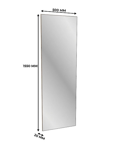 Панель зеркало L166