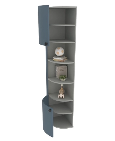 Шкаф завершающий узкий  с нишей P233.2 L/R