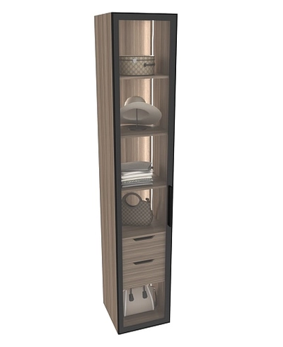 Шкаф со встроенными ящиками, с подсветкой R221.2