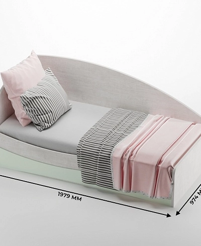 Кровать односпальная P901 с подъемным механизмом, 90x190