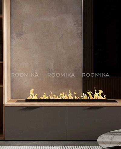 Тумба ТВ напольная с электрокамином L548.450