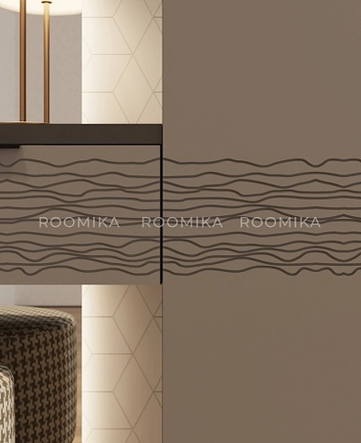 Лацио прихожая фрезерованные фасады в эмали 16