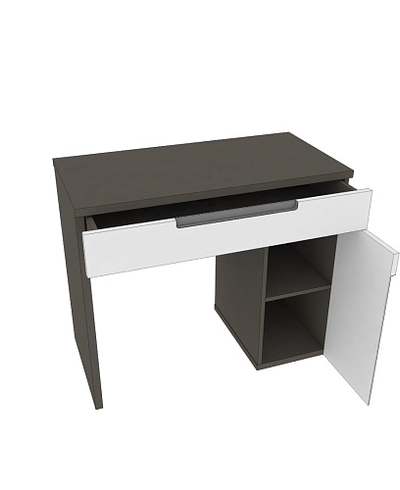 Туалетный столик, фасады в эмали LE711 L/R