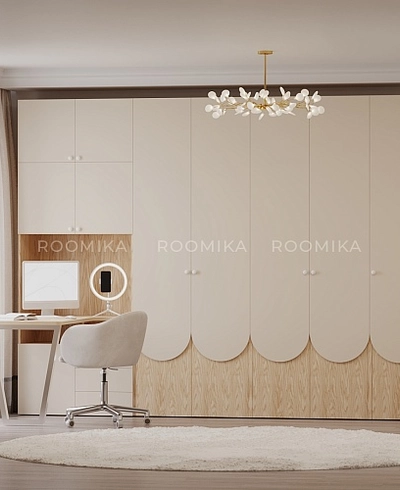 Шкаф для одежды и книг L251.44-3 L/R