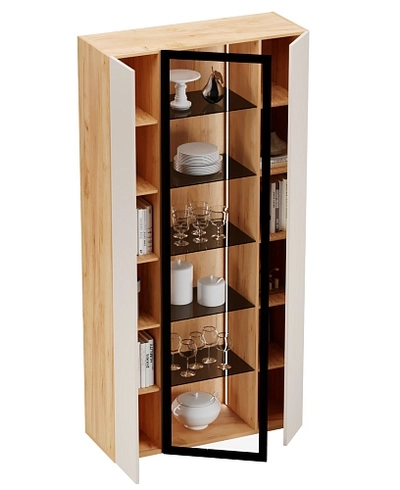 Шкаф-витрина с подсветкой R252