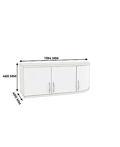 Антресоль радиусная P463.1 L/R