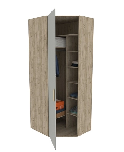 Шкаф угловой 846*846мм E218.1