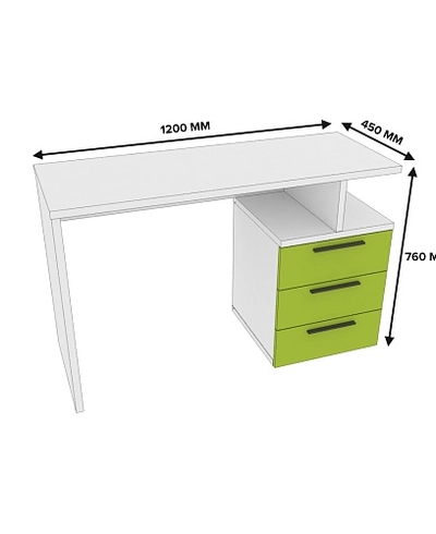 Cтол письменный прямой L715 L/R