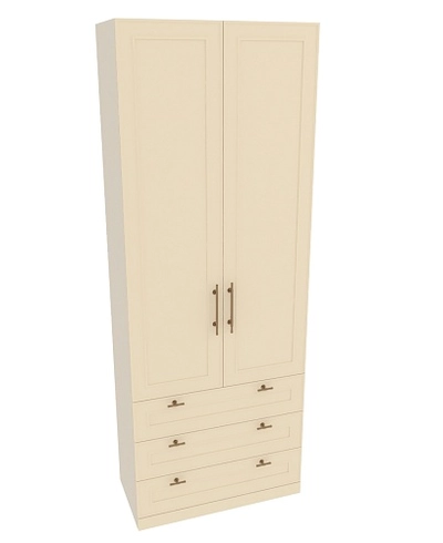 Шкаф двухдверный с ящиками А213