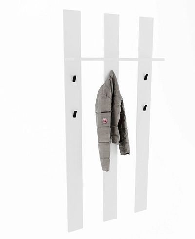 Панель широкая с полкой и крючками L100