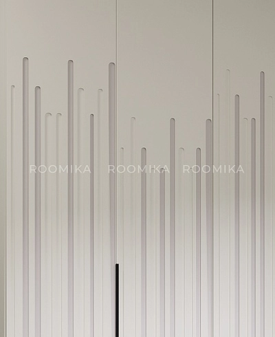 Шкафная группа Лацио фрезерованные фасады в эмали 31