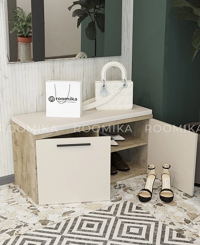 Тумба для обуви с мягким сиденьем L461