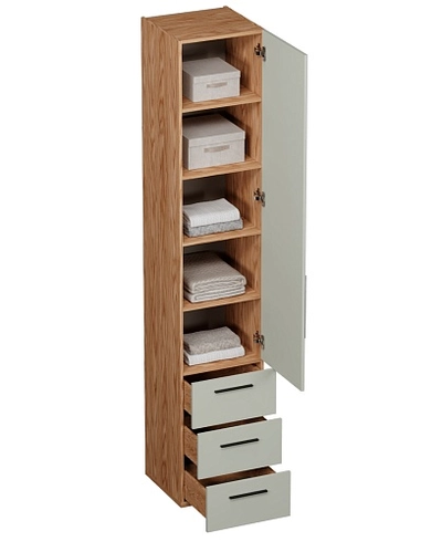 Шкаф однодверный с ящиками L223