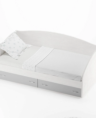 Кровать односпальная с ящиками P902N, 90x190