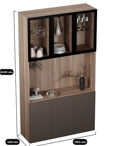 Шкаф-бар R250