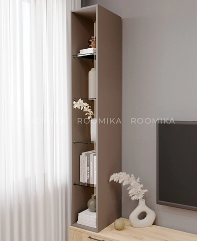 Стеллаж R314.45-2 на тумбу R506, R524 с подсветкой