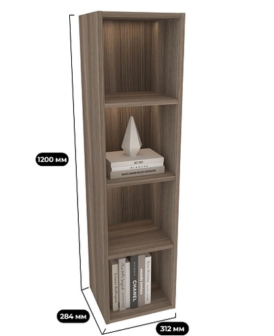 Полка навесная с подсветкой L344.30