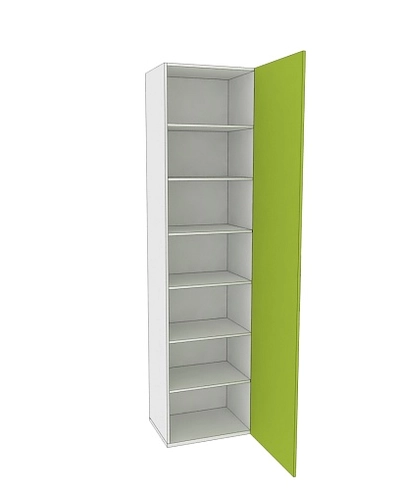 Шкаф однодверный с полками L244.44