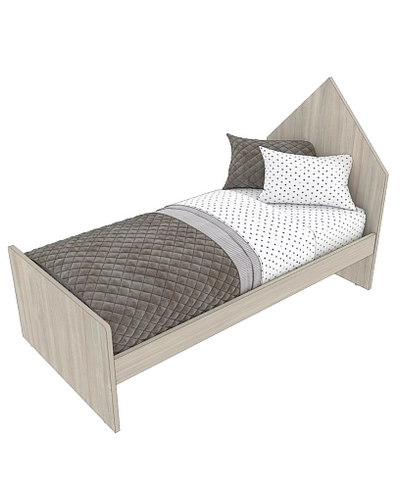 Кровать односпальная L901, 90x190