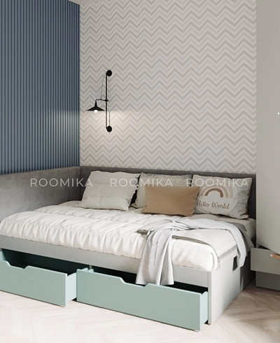 Кровать полутороспальная L922.120, 120x200