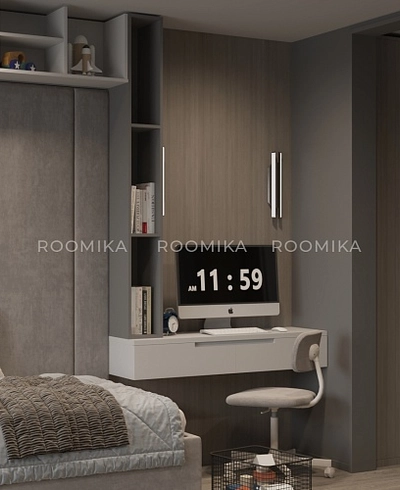 Туалетный столик, фасады в эмали LE-515