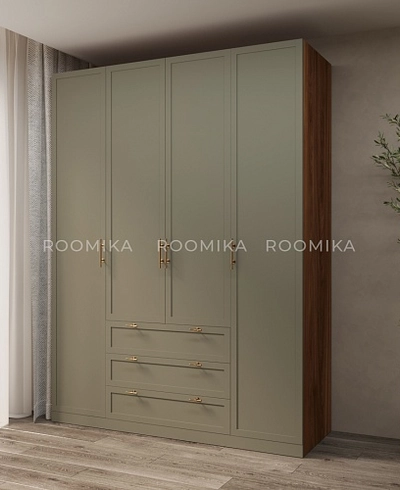 Шкаф четырехдверный для одежды A205-1.60