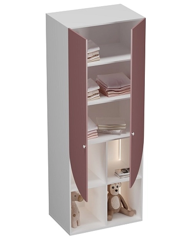 Шкаф для одежды с открытой нишей  с подсветкой L254.60