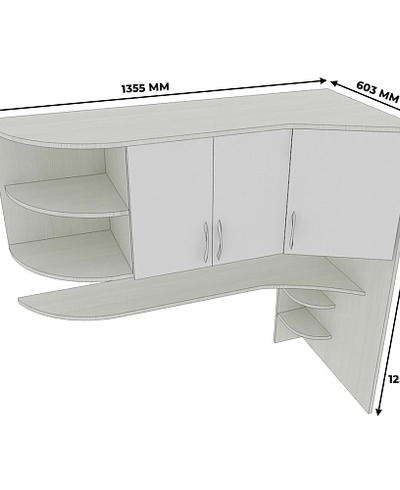 Надставка P813 для столов P714, P715, P717 L/R