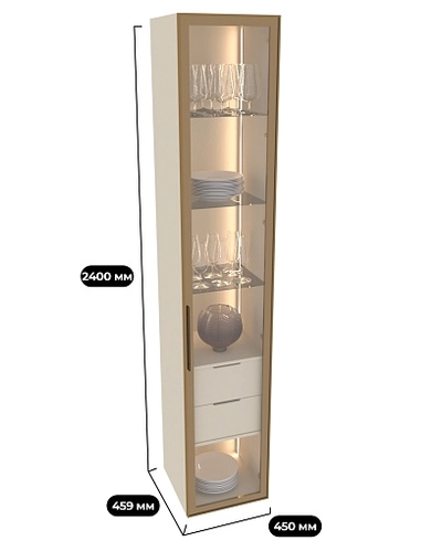 Шкаф со встроенными ящиками R221.1