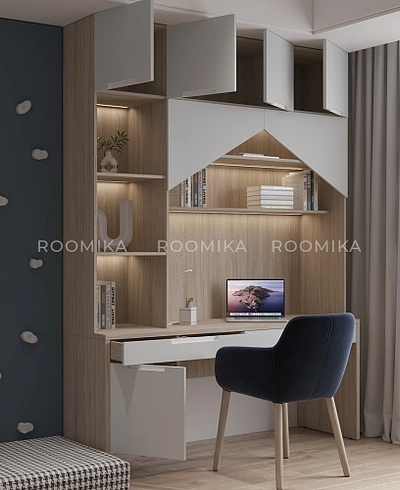 Стол-стеллаж с подсветкой LE604 L/R