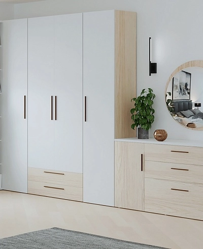 Шкаф 1 дверный узкий L220.60-4