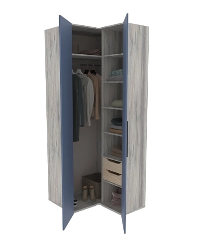 Шкаф угловой LG-207 L/R